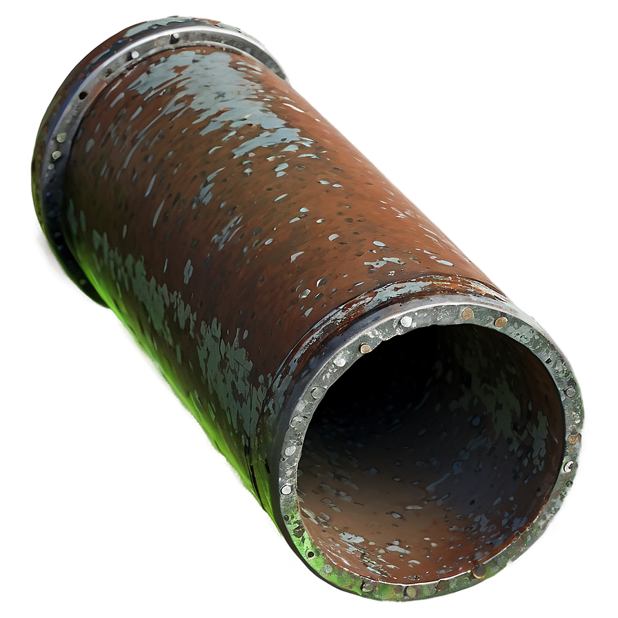 Weathered Metal Pipe Png 27