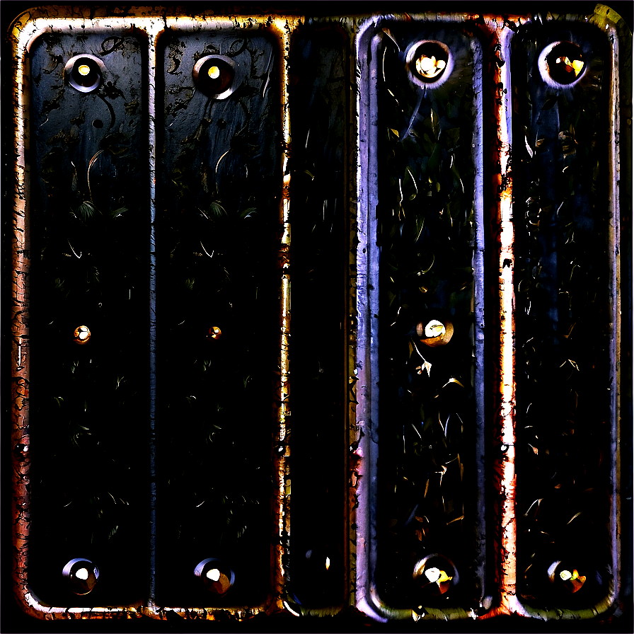 Weathered Steel Plate Png 38