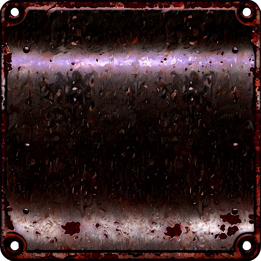 Weathered Steel Plate Png 63