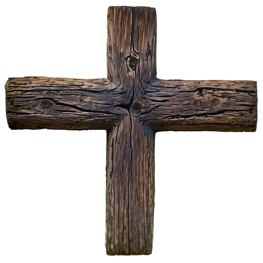 Weathered Wooden Cross Png Ggc