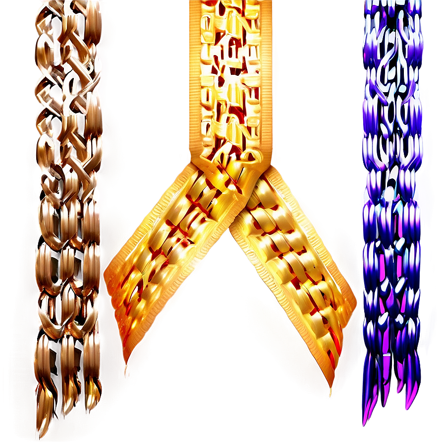 Weave Ribbon Element Png 06272024