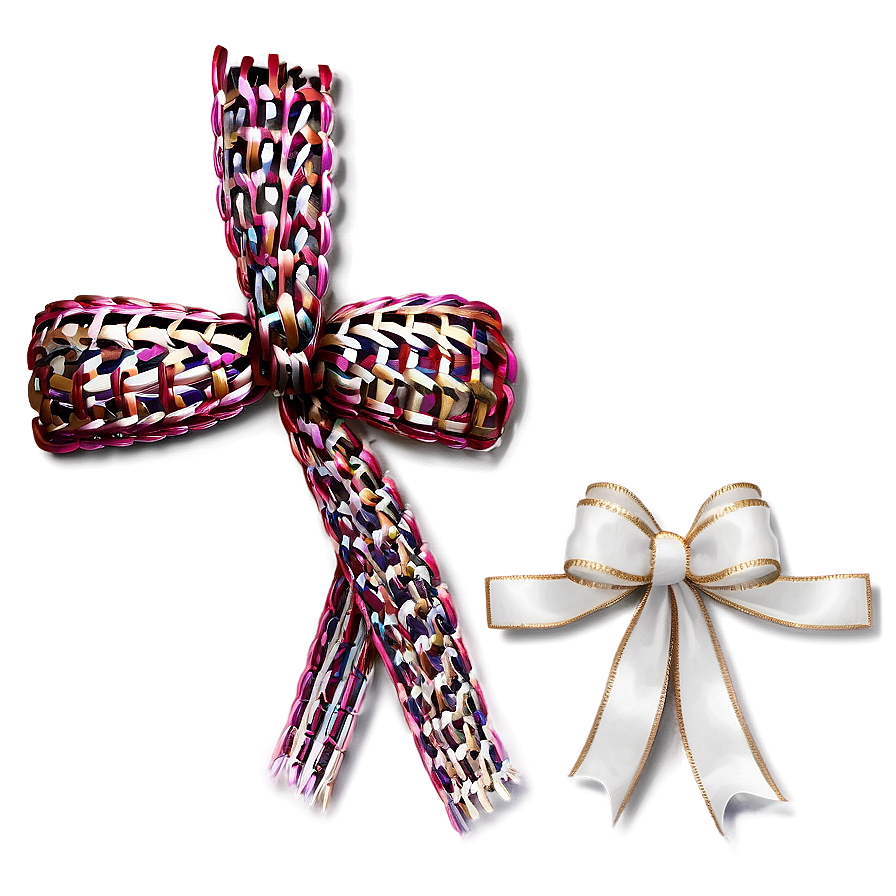 Weave Ribbon Element Png Fbr