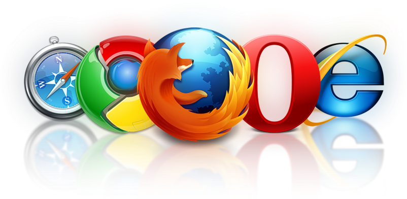 Web Browser Icons Showcase