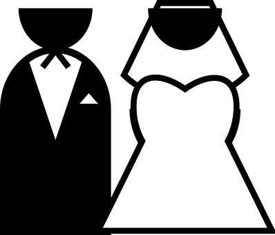 Wedding Attire Icon Set