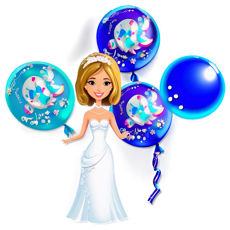 Wedding Balloons Png 05042024