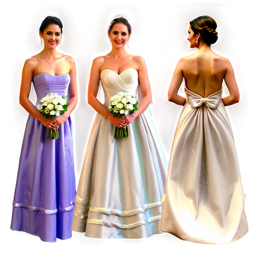 Wedding Bridesmaid Dresses Png Jwi