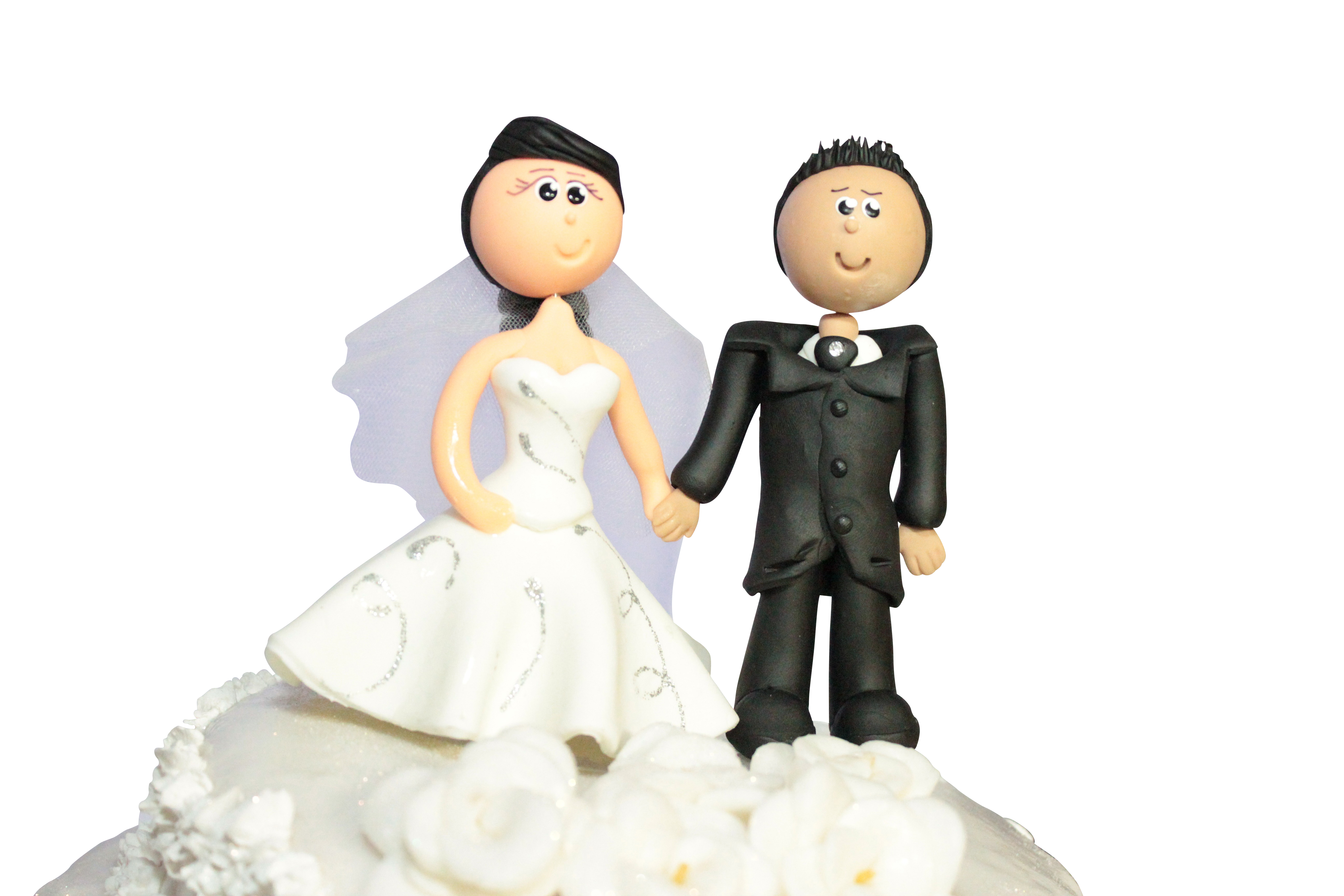 Wedding Cake Topper Figurines