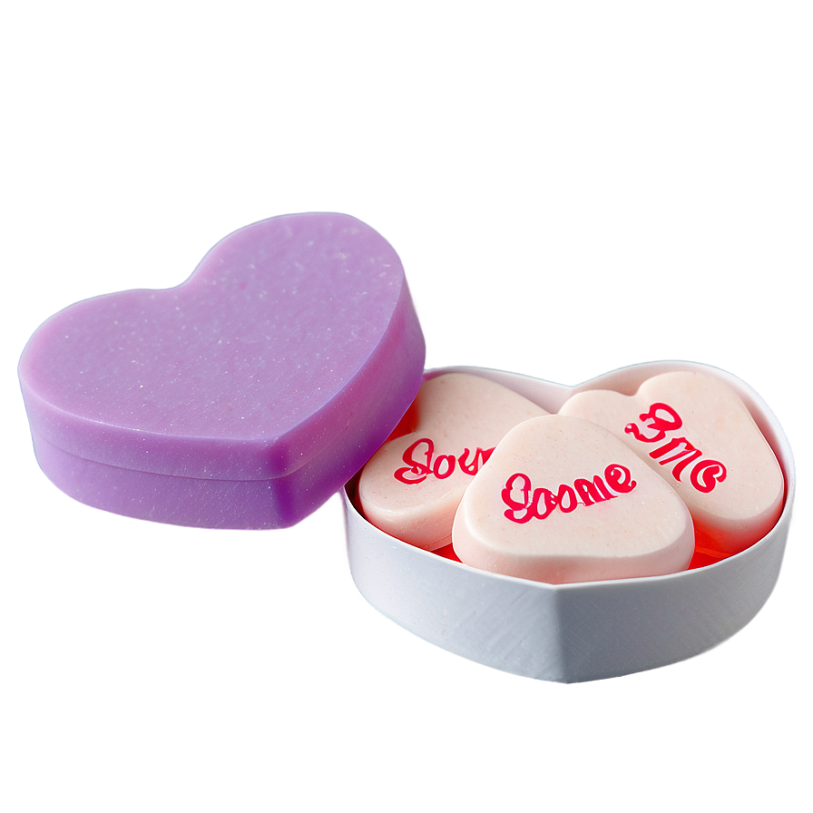 Wedding Candy Hearts Png 24