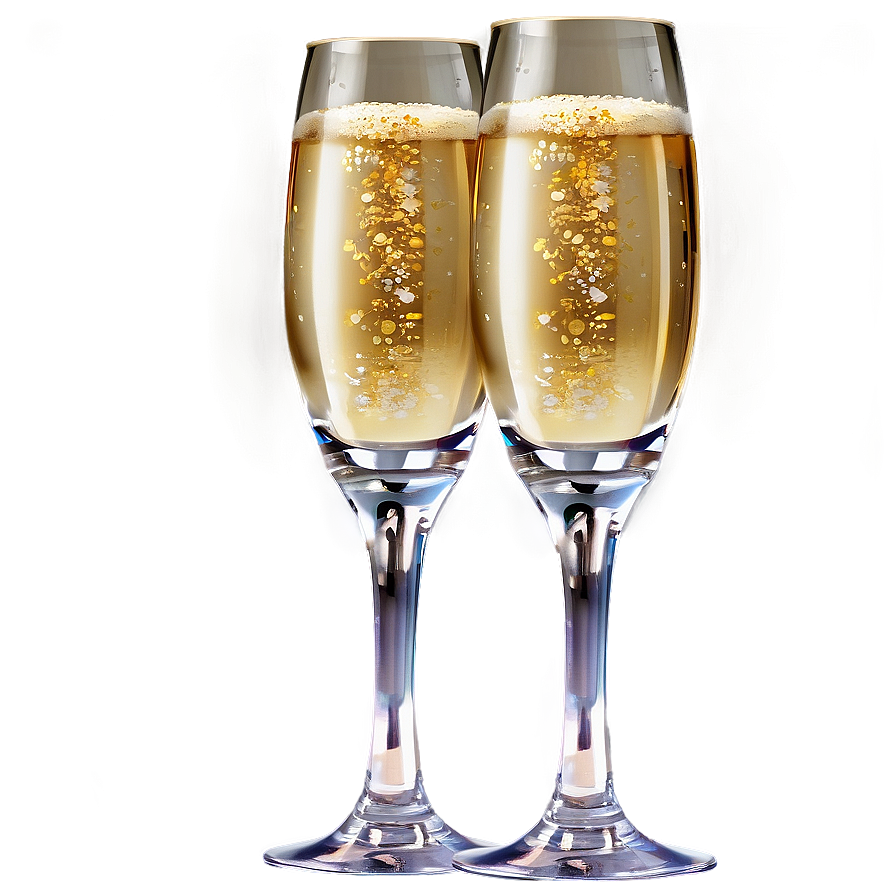 Wedding Champagne Glasses Png 36