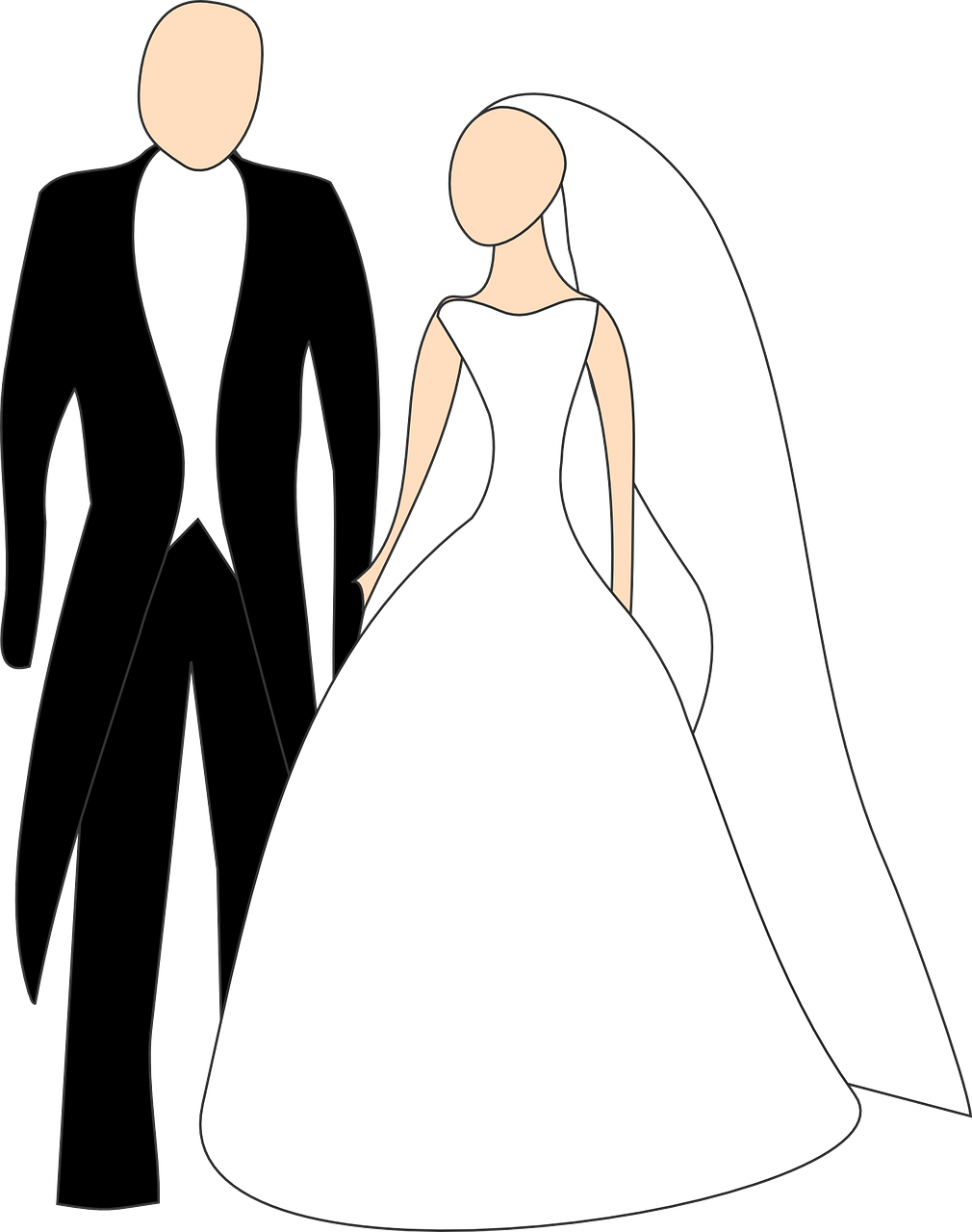 Wedding Couple Clipart