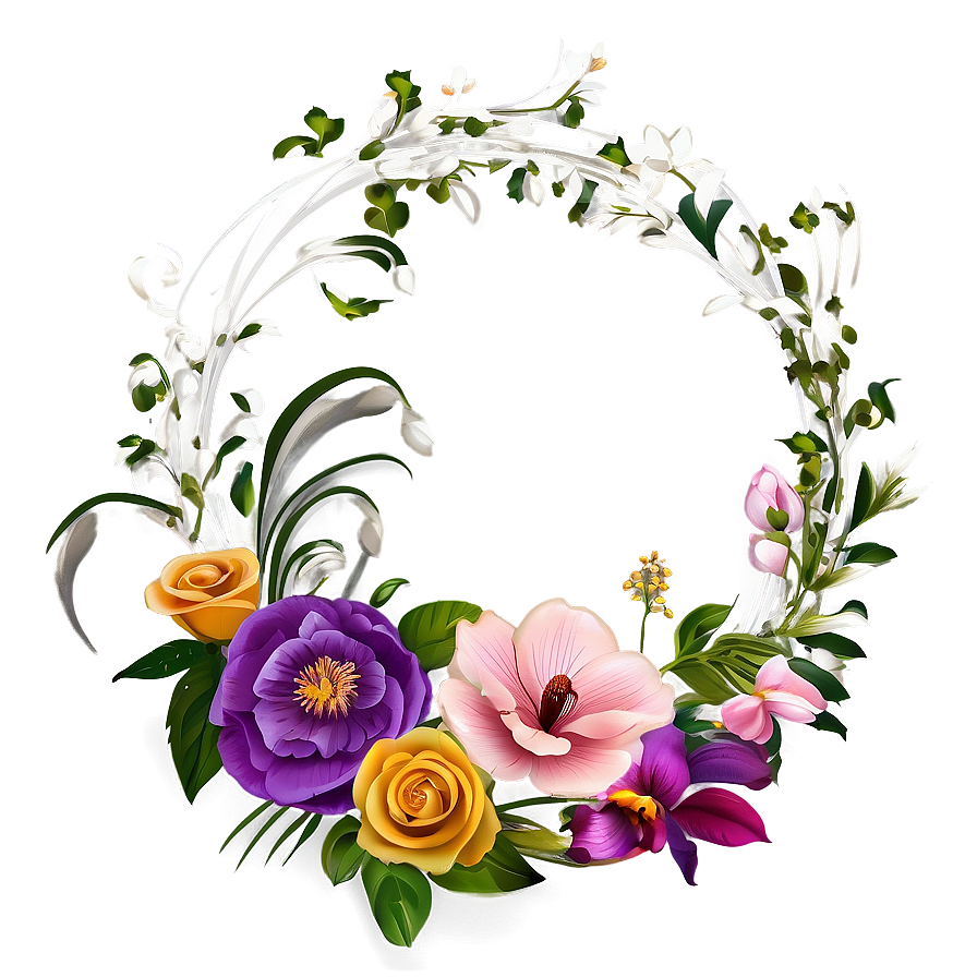 Wedding Floral Decoration Png Xvm