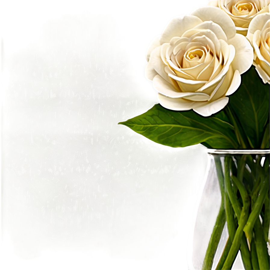 Wedding Flowers In Vase Png 06272024