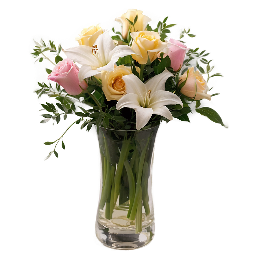 Wedding Flowers In Vase Png Ngw36