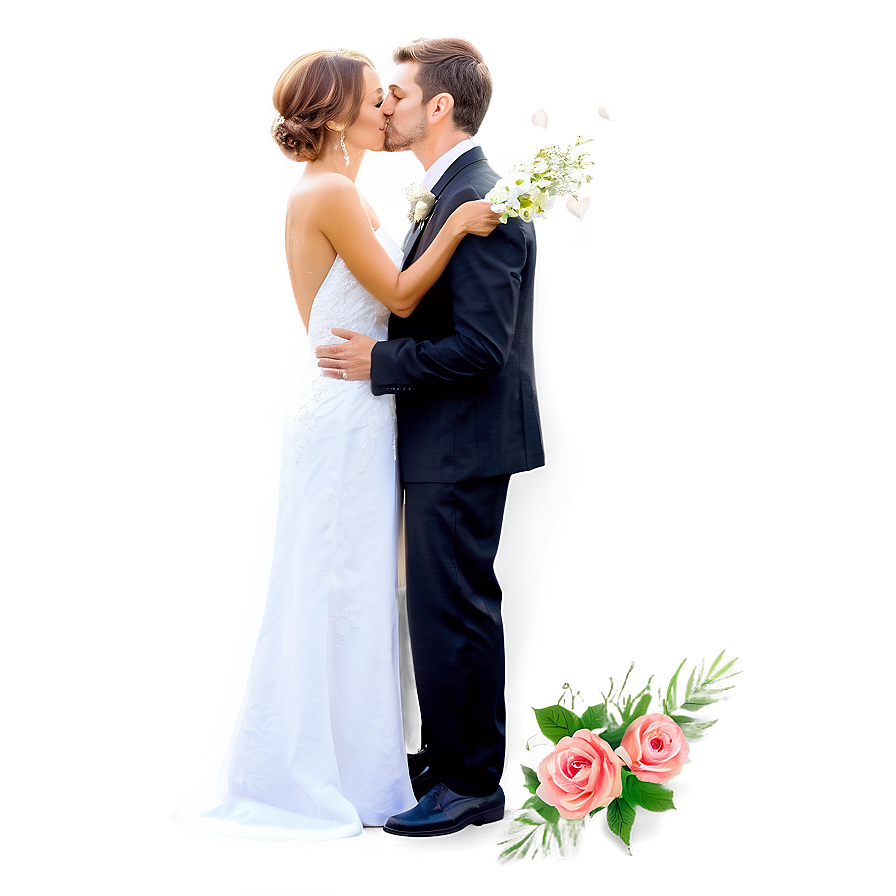 Wedding Kiss Png 06112024