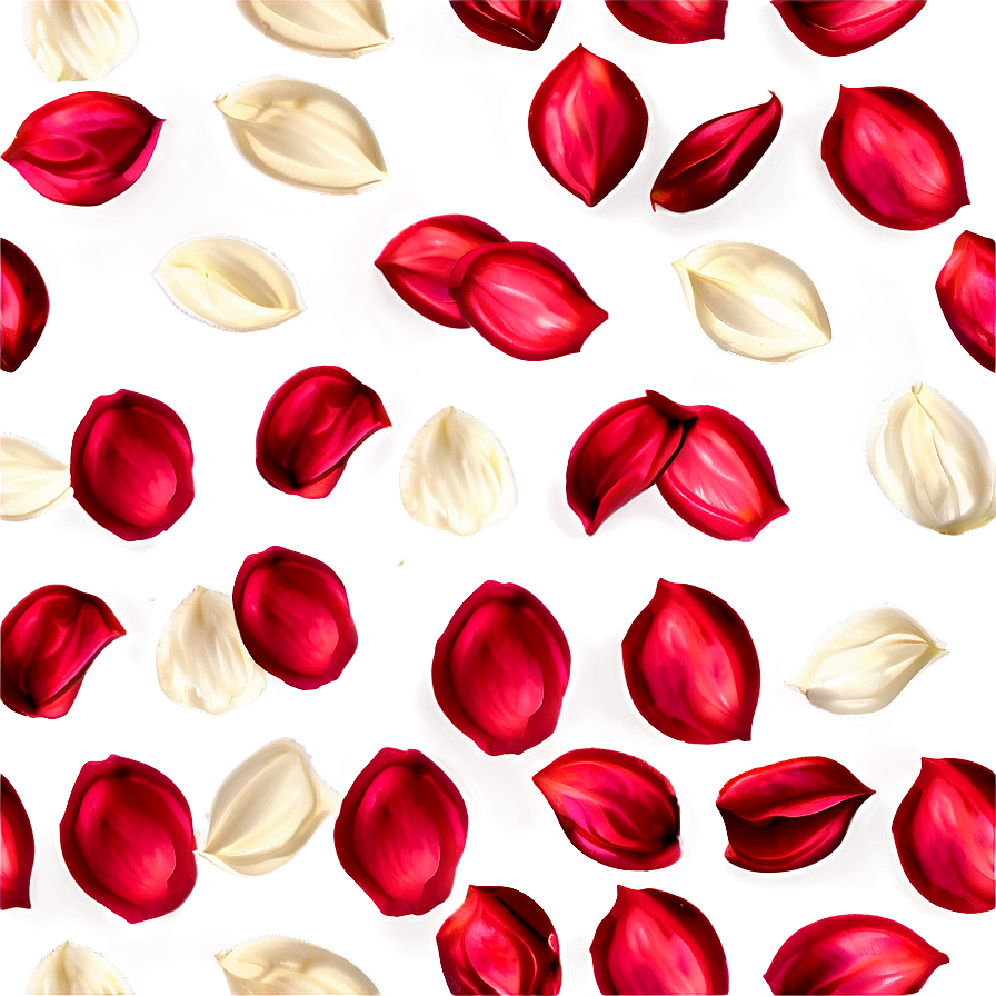 Wedding Rose Petals Png 73