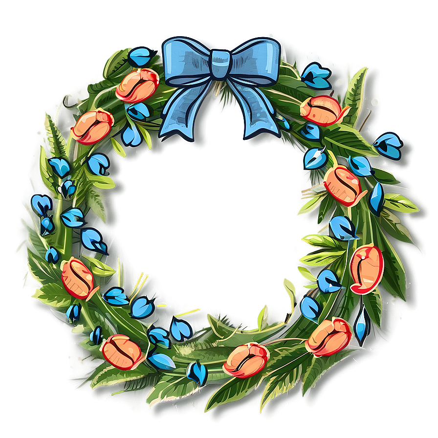 Wedding Wreath Illustration Png Lyt