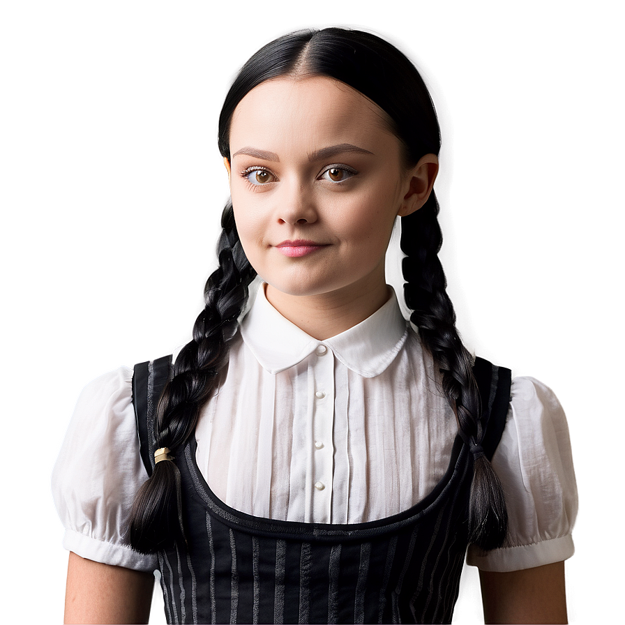 Wednesday Addams Smirk Png 83