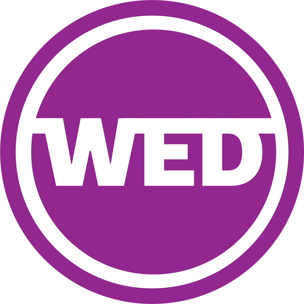 Wednesday Logo Purple Circle