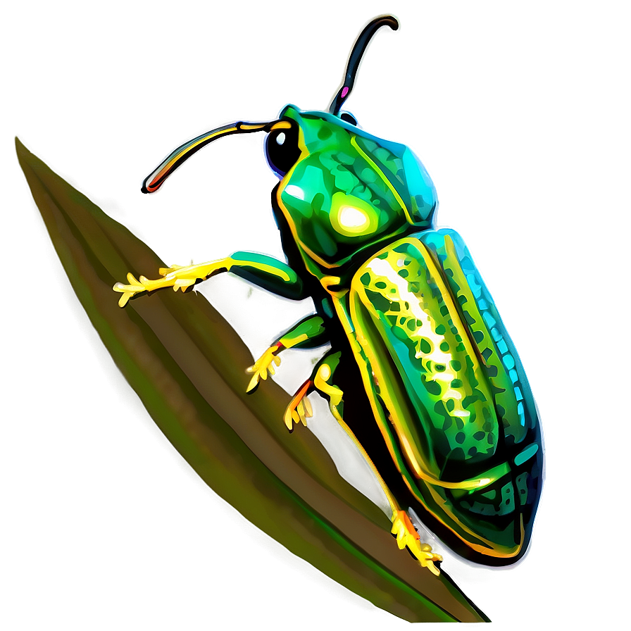 Weevil On Leaf Image Png 10