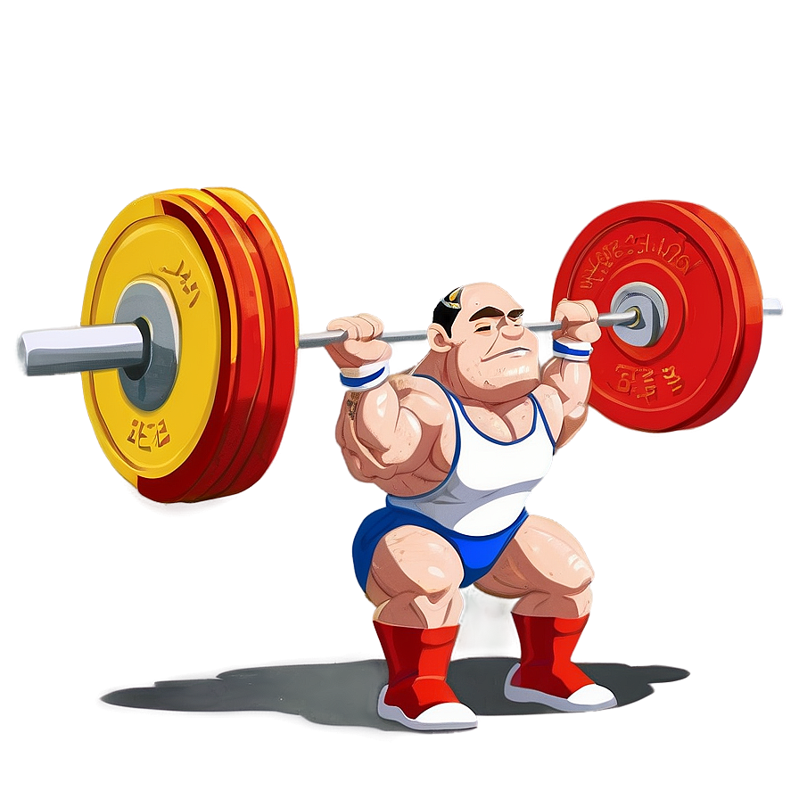 Weightlifting Clean And Jerk Png Kco35