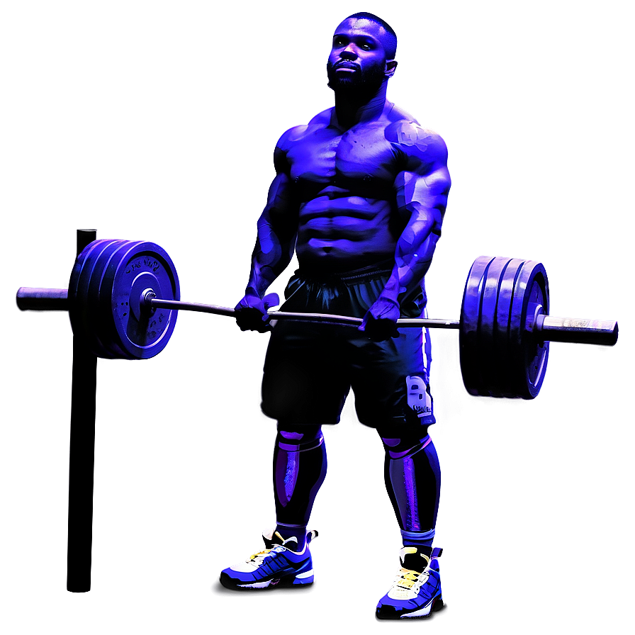 Weightlifting Silhouette Png Xcf