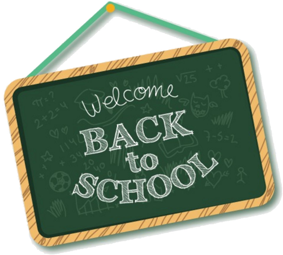 Welcome Backto School Chalkboard