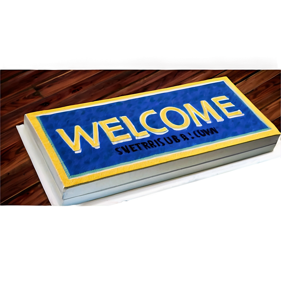 Welcome Door Mat Png 73