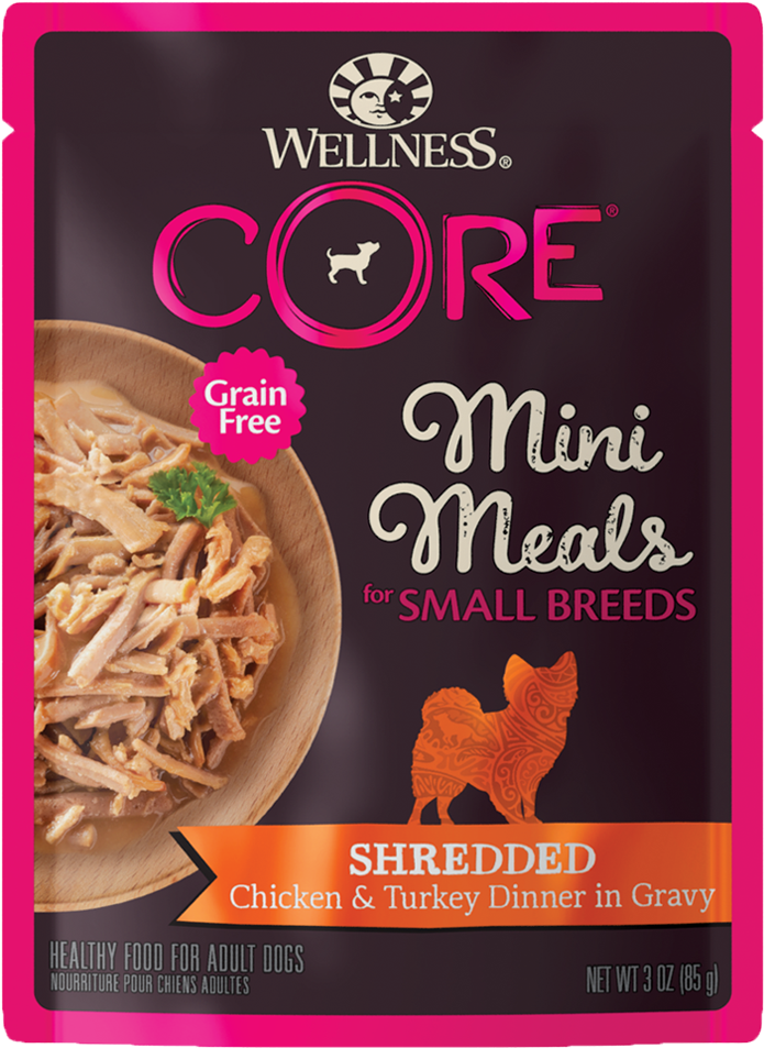 Wellness Core Mini Meals Dog Food Package