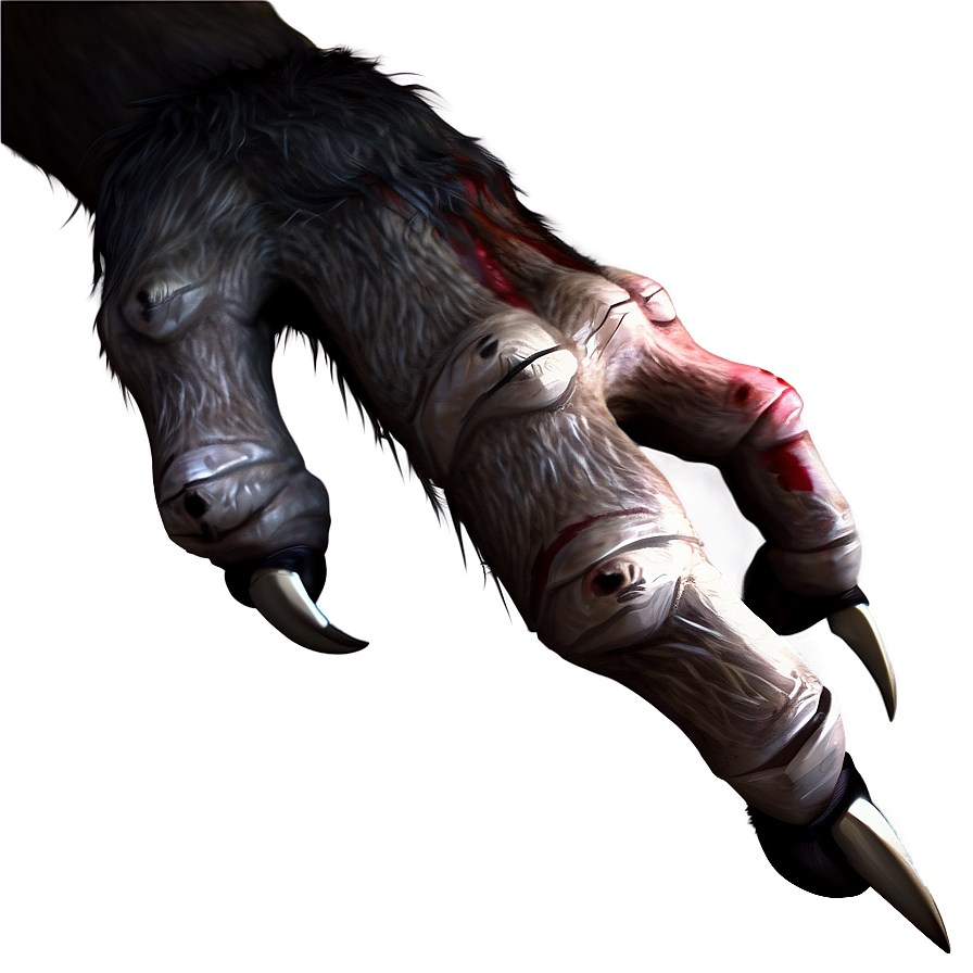 Werewolf Claws Art Png 06212024