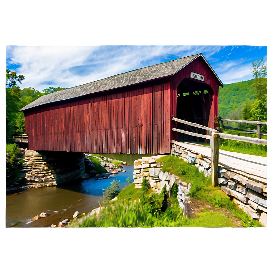 West Virginia Covered Bridges Png 76