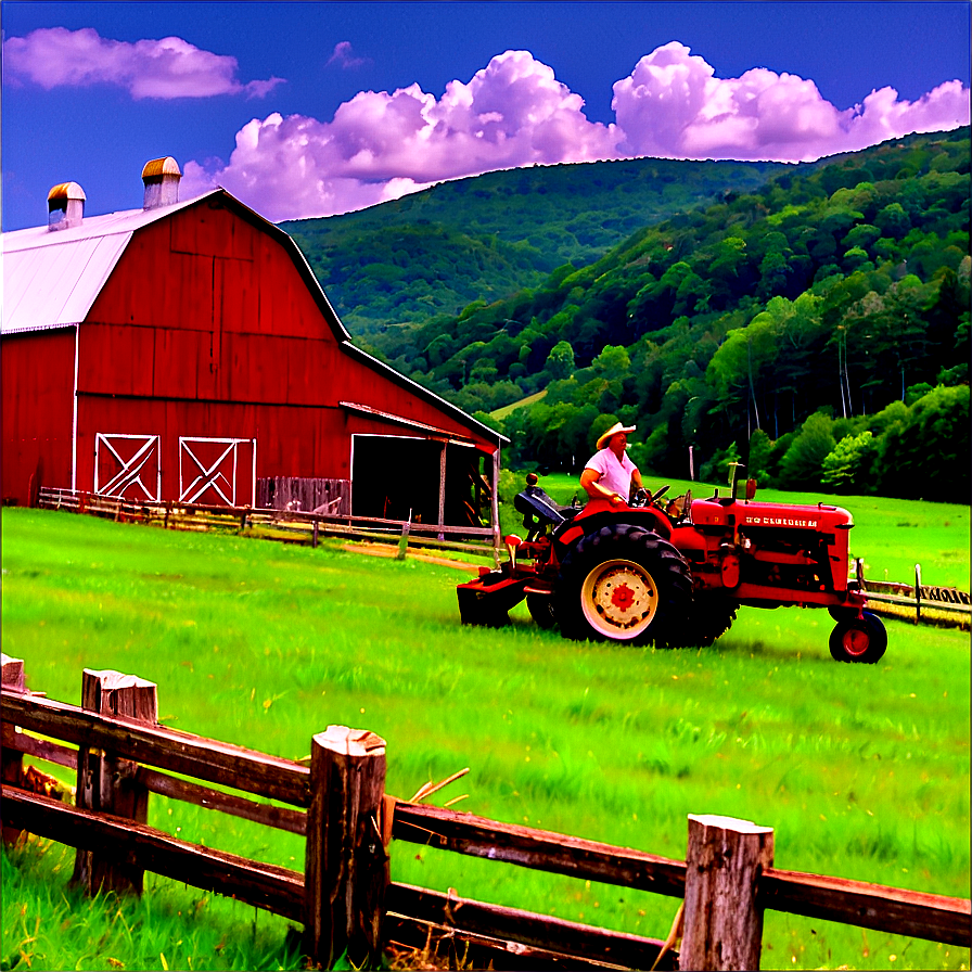 West Virginia Farm Life Png Qib