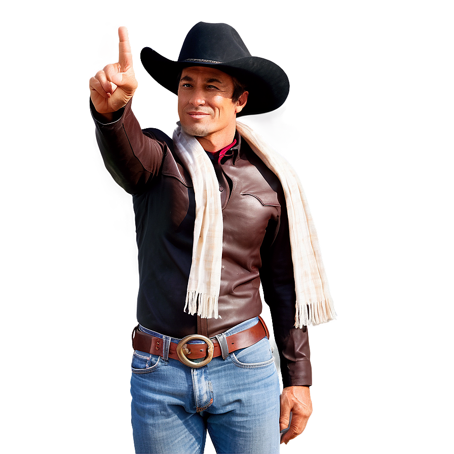 Western Cowboy Png Sro