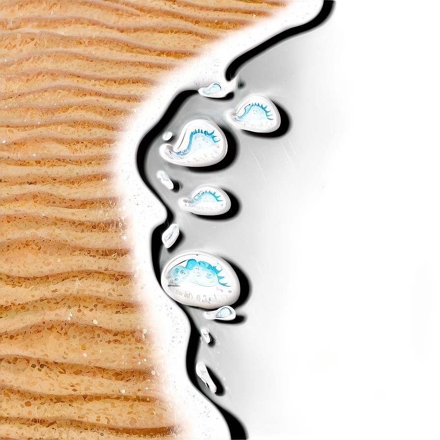 Wet Beach Sand Png Xrt67