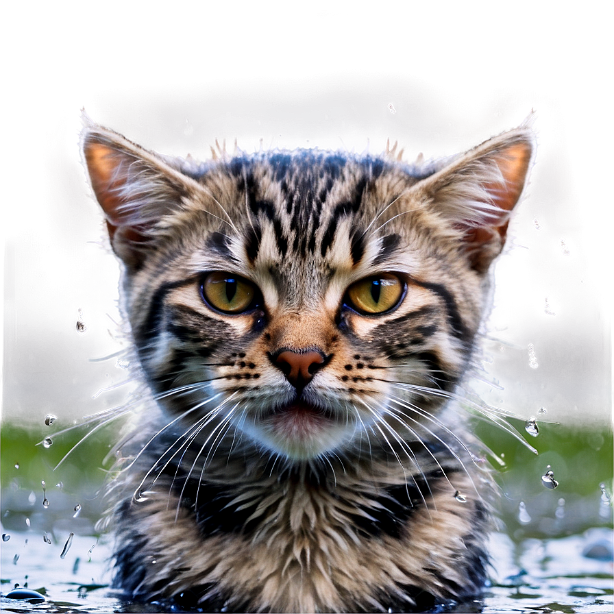 Wet Cat Meme Png 32