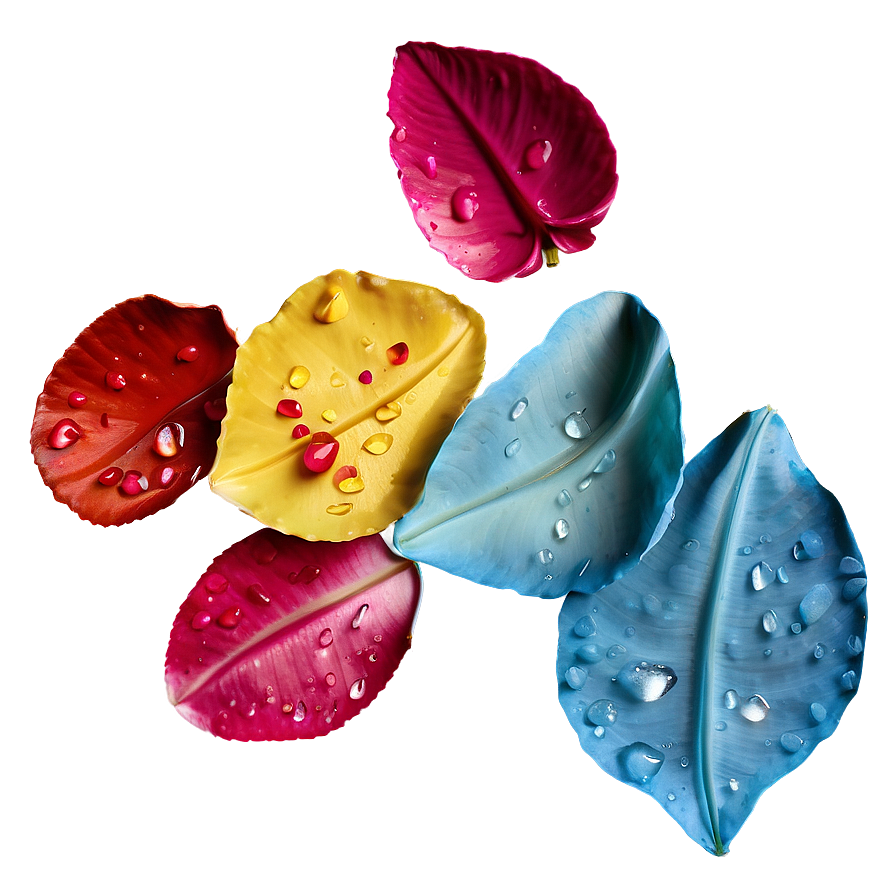 Wet Flower Petals Png Yjk93