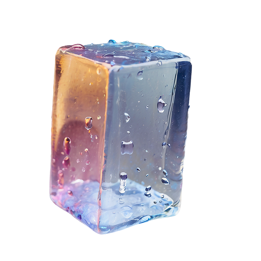 Wet Ice Cube Png 26