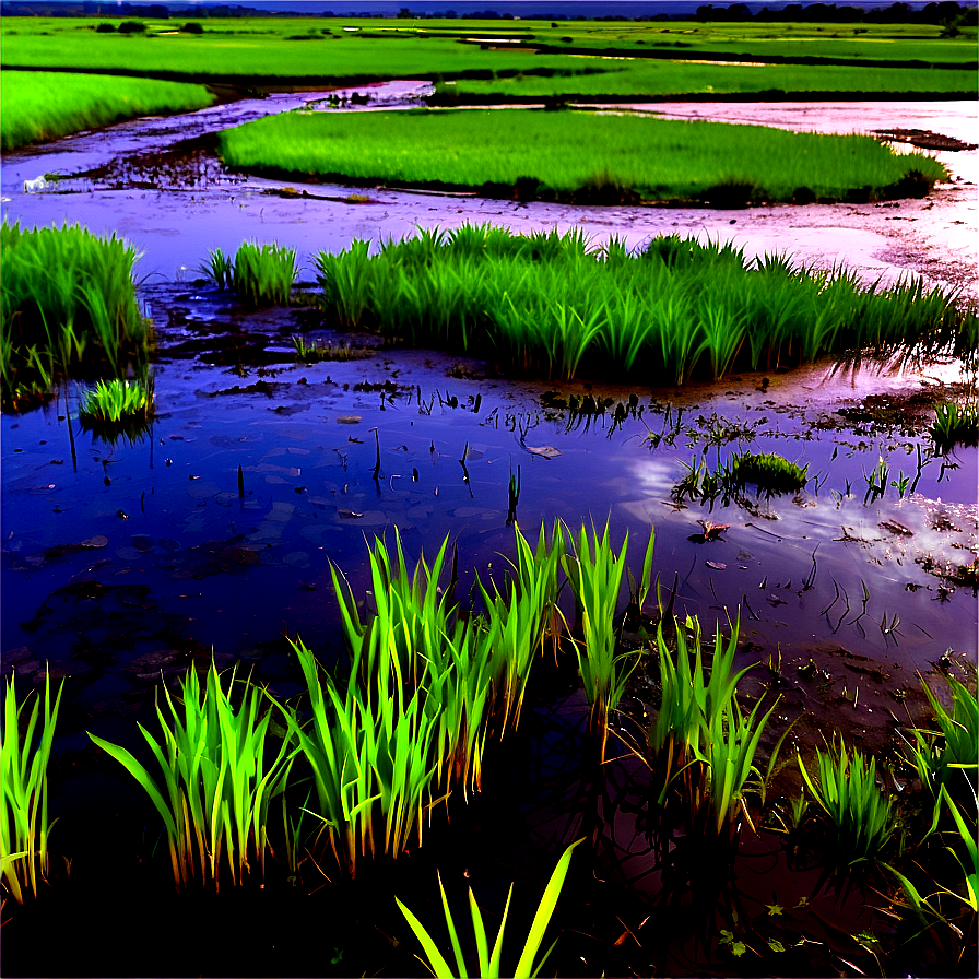 Wet Marshland Area Png 52