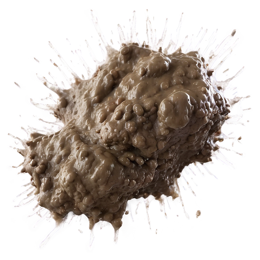 Wet Mud Splatter Png 06242024