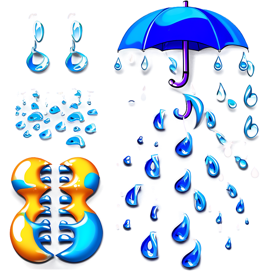 Wet Umbrella Surface Png 87