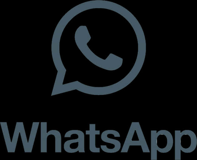 Whats App Logo Dark Background