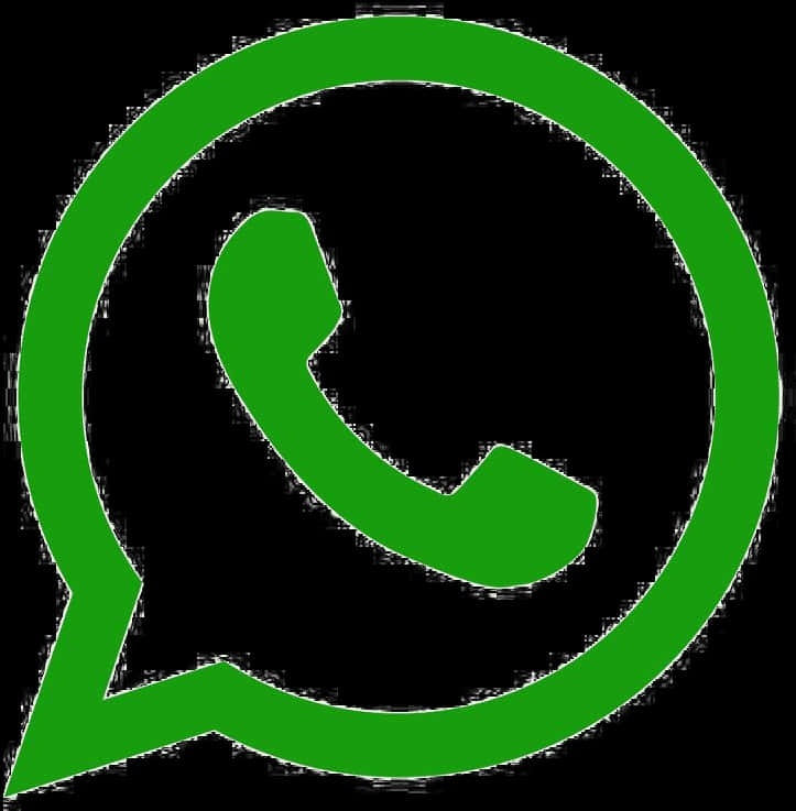 Whats App Logo Green Background