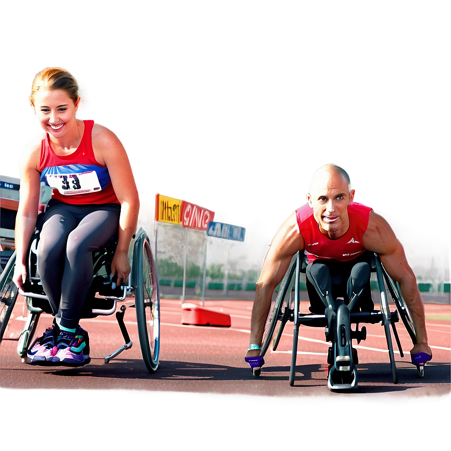 Wheelchair Racing Png 41