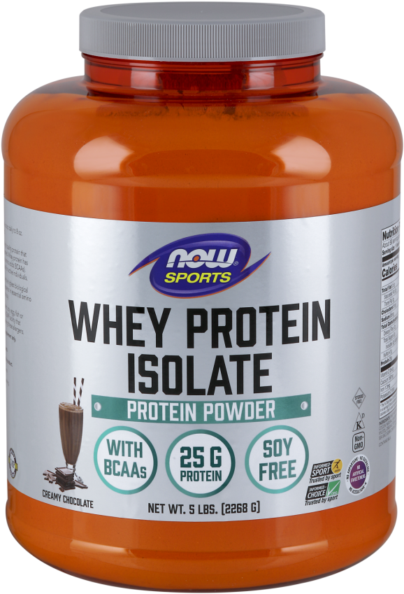 Whey Protein Isolate Powder Container