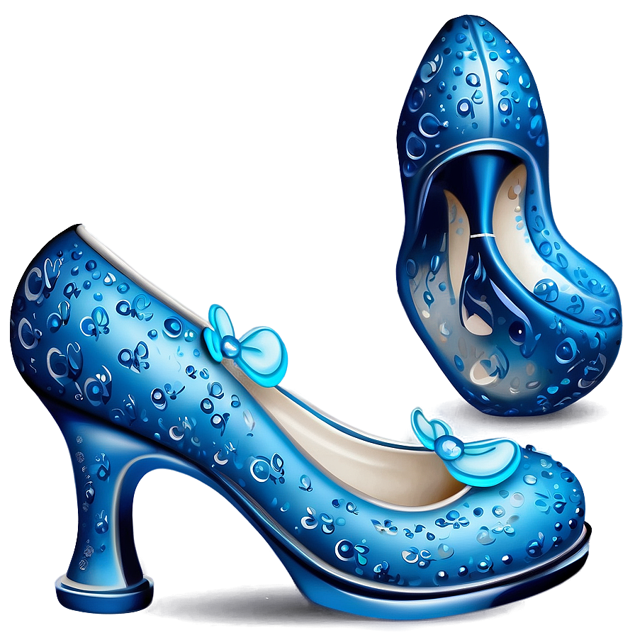 Whimsical Cinderella Slipper Png 06292024