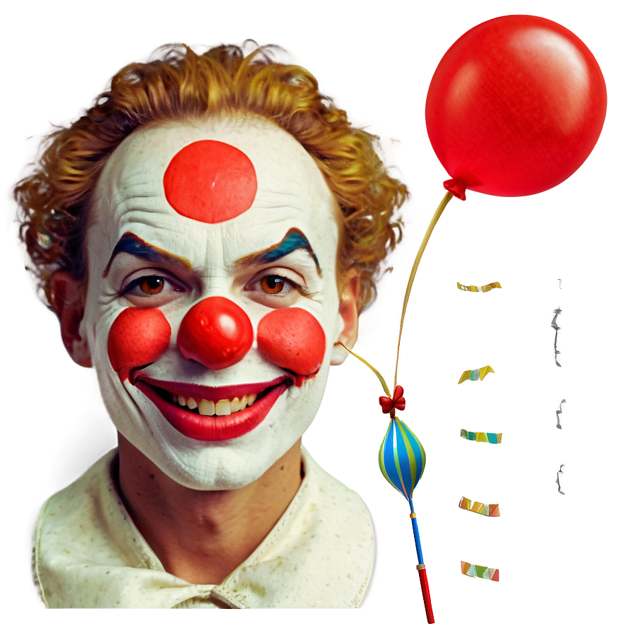 Whimsical Clown Nose Png 35