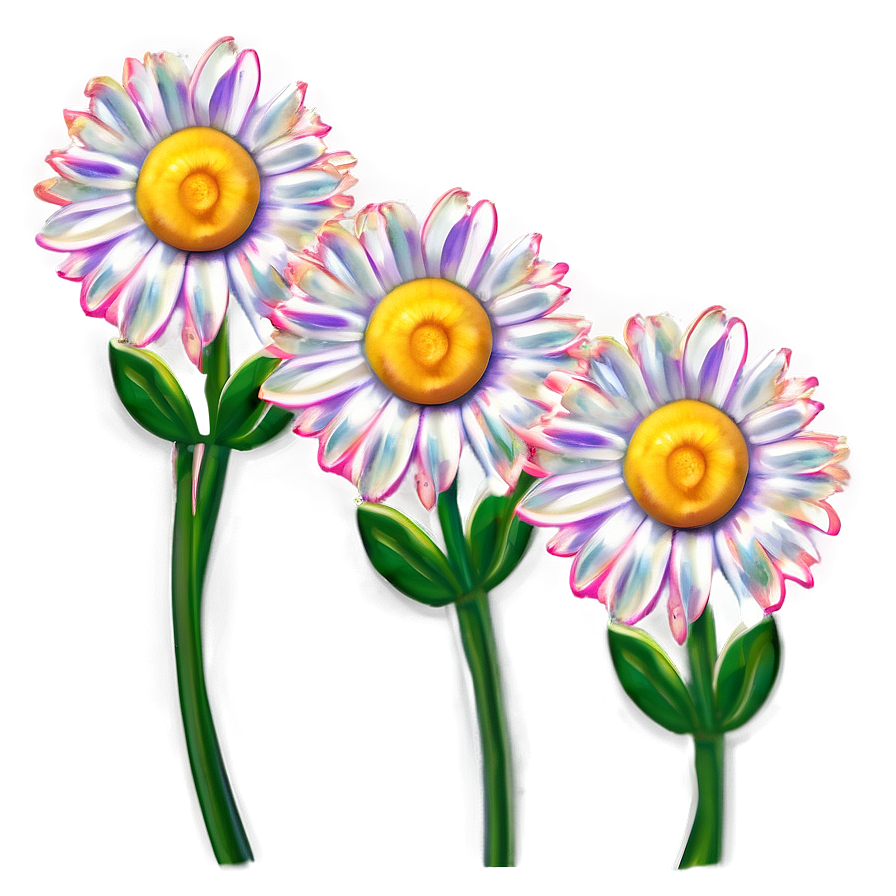 Whimsical Daisy Chain Png Ydh