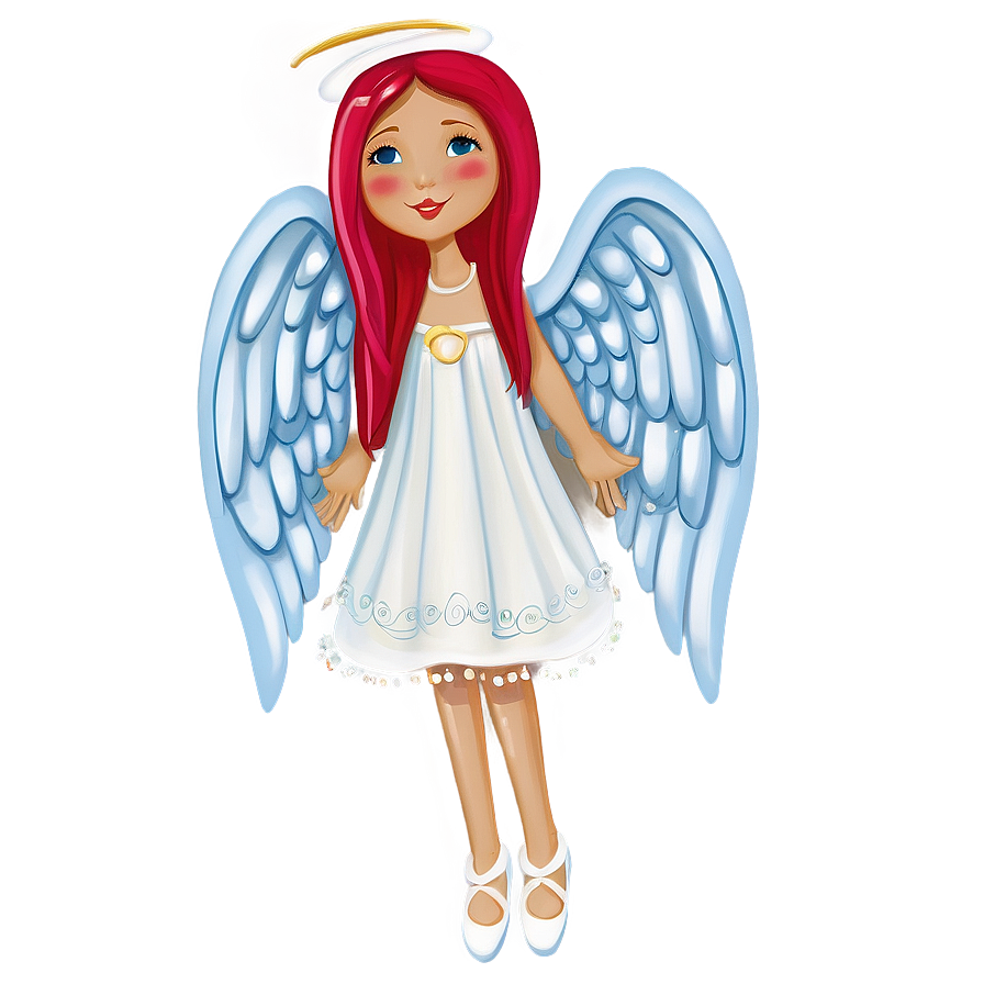 Whimsical December Angel Png 6