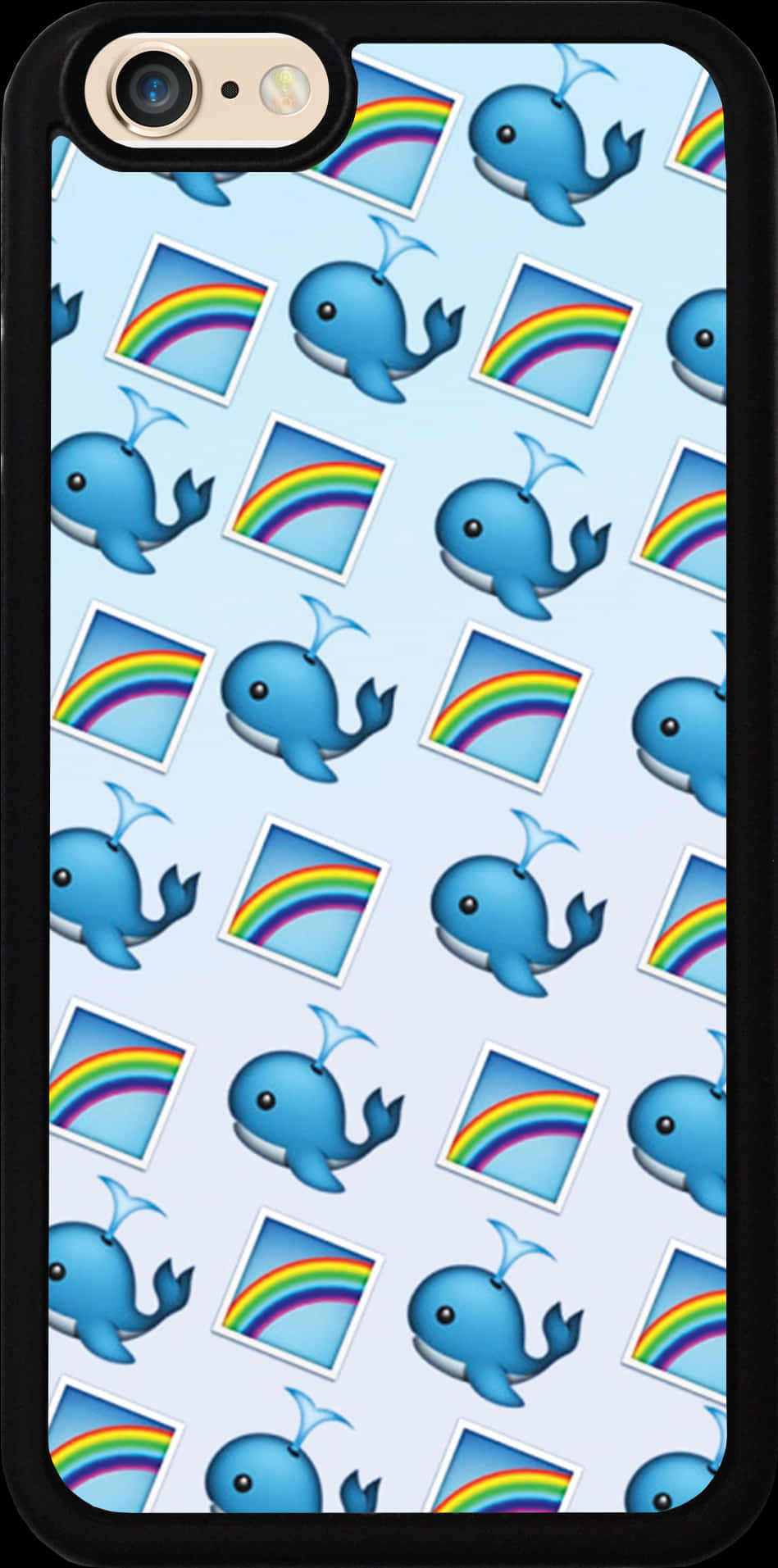 Whimsical Elephants Rainbows Phone Case