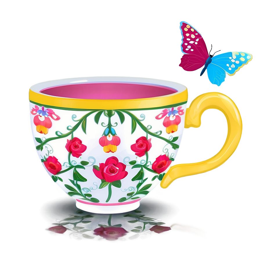 Whimsical Fairy Tale Tea Cup Png 05252024