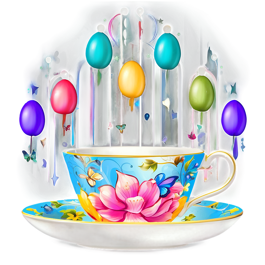 Whimsical Fairy Tale Tea Cup Png 05252024